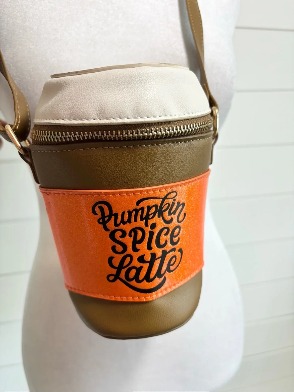 MAD Engine New Pumpkin Spice Latte Purse Crossbody Fall Handbag Halloween Viral